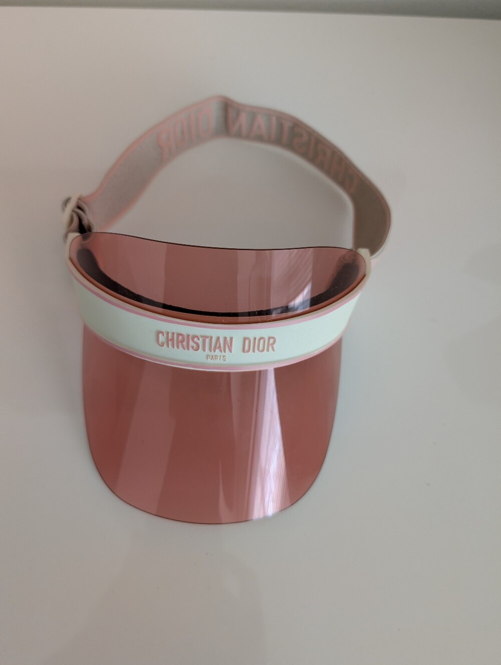 Christian Dior Pink Visor
